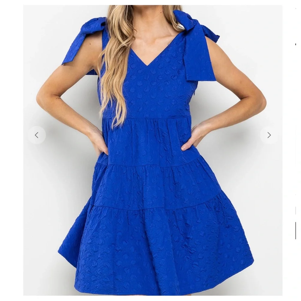 05 Fabulous Tie-Strap Baby Doll Dress - Picture 1 of 3